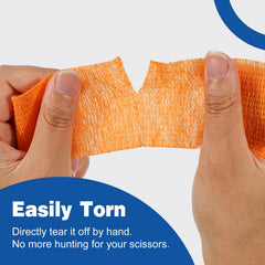 AZEN tattoo grip wrap used to secure delicate areas without residue