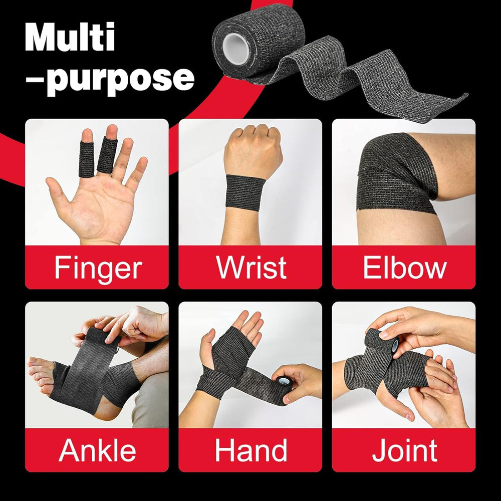 AZEN vet wrap for pets provides secure coverage without sticking to fur