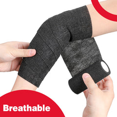 AZEN vet wrap on an animal leg suggests versatile wrapping.