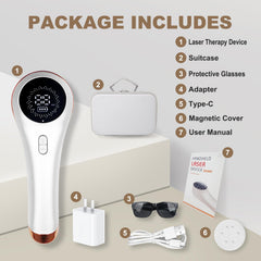 Azilaser protective glasses included for safe pet treatment.