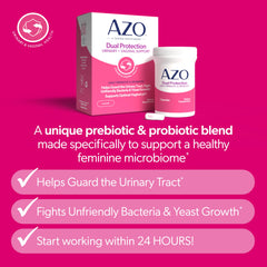 PreforPro prebiotic capsule showing urinary health protection concept