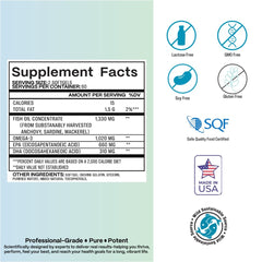 Azure Biogenics Omega-3 from certified wild sustainable sources supports eco-conscious daily wellness.