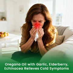 B BEWORTHS oregano oil capsules beside fennel for digestive balance