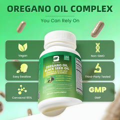B BEWORTHS travel-sized oregano oil bottle for on-the-go use