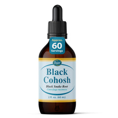 Baar Black Cohosh Fluid Extract bottle with pour for easy dosing.