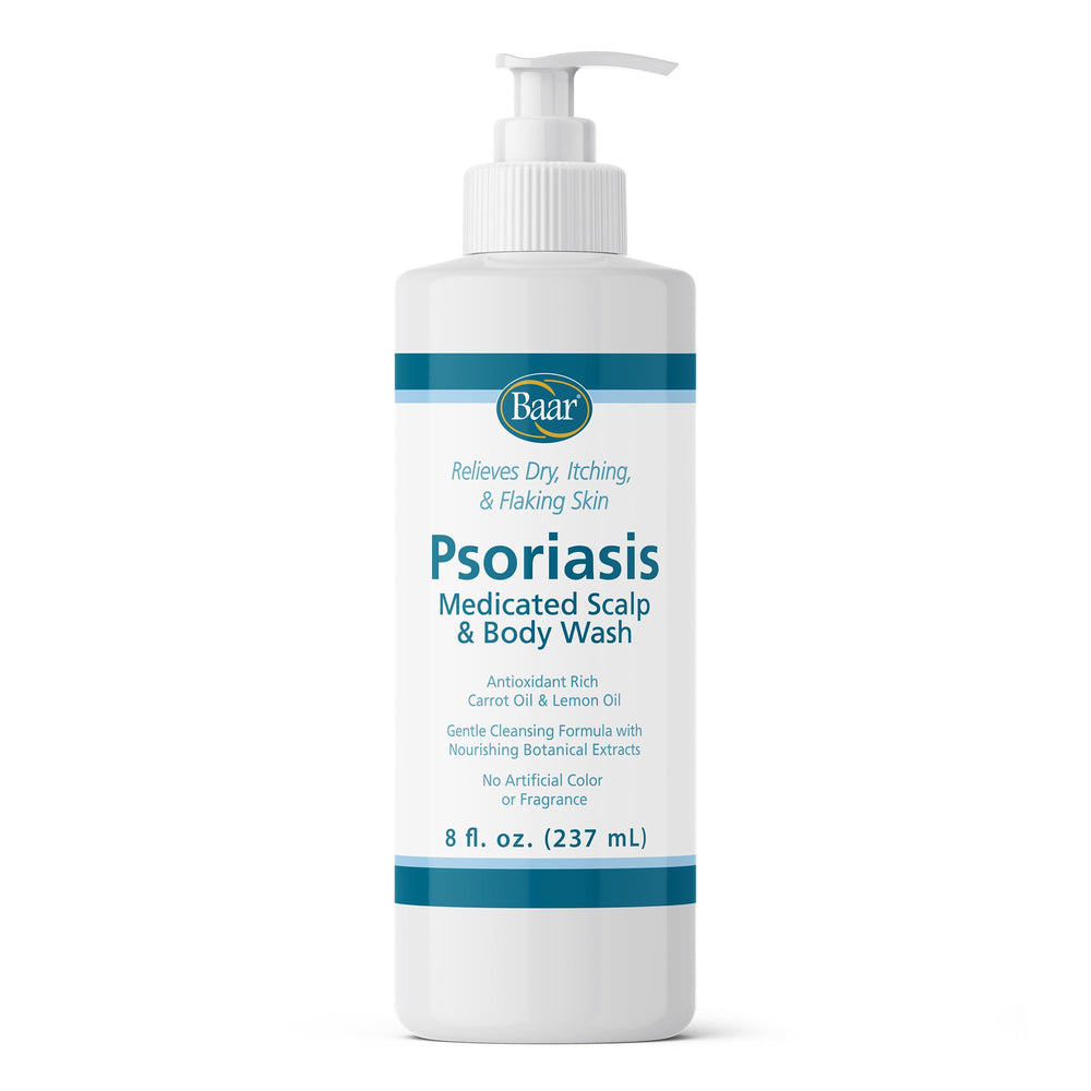 Baar Psoriasis Care Kit Psoriasis Wash bottle for gentle cleansing