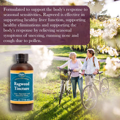 Baar Ragweed Tincture label highlights Edgar Cayce formula.