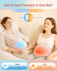 Baby Noah gel pack inside wrap providing targeted cooling and protection