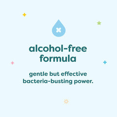 Dermatologist-tested badge visible on Babyganics packaging.
