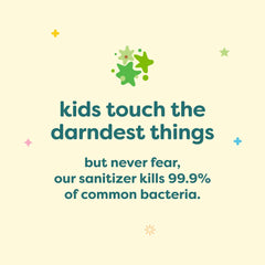 Not tested on animals icon on Babyganics box.