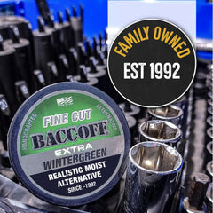 Product lineup image showing BACC OFF options for easy comparison