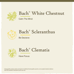 Bach Original Flower Remedies Clarity Kit labels highlight natural ingredients