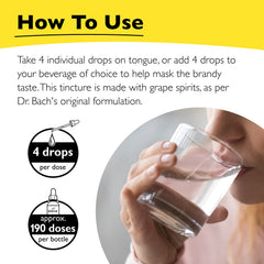 Bach Rescue Sleep Dropper bottle close-up for natural, melatonin-free sleep support