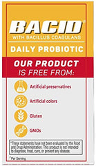 BACID bottle on white surface signals an easy daily routine.