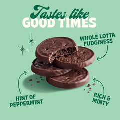 Cookies being dunked in milk, a classic Back to Nature snack.