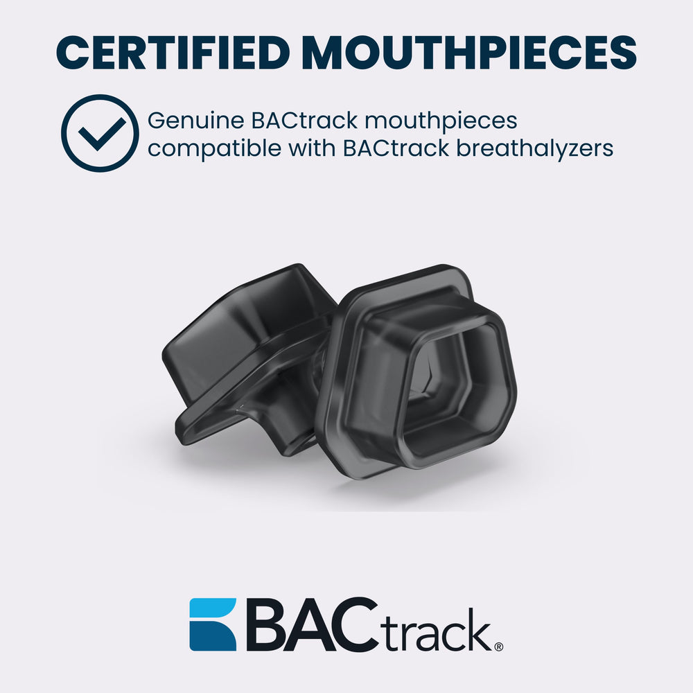 BACtrack C-Series mouthpieces removable and washable for quick sanitation