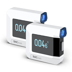BACtrack C8 breathalyzer in compact design for on-the-go testing.