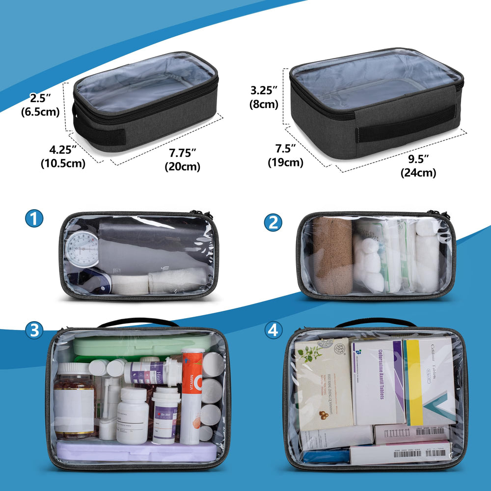 BAFASO mesh pocket holds wipes or masks neatly