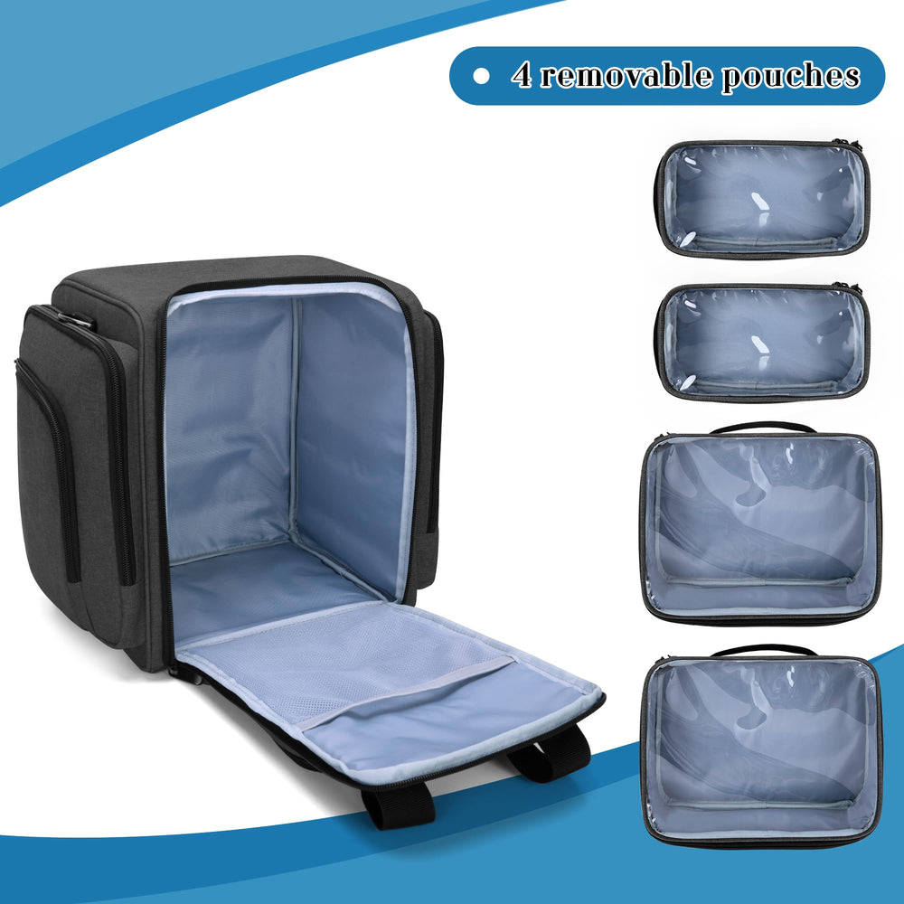 BAFASO removable inner pouches enable flexible pill storage