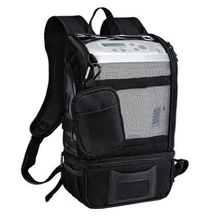 BAGSFY oxygen backpack top cover enabling quick access to Inogen One G5 controls