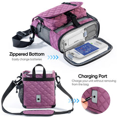 BAGSFY side water bottle pocket for on-the-go hydration