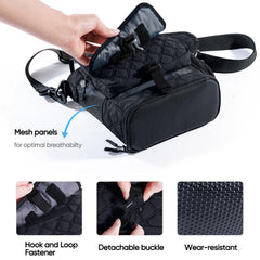 BAGSFY smart storage with three pockets for batteries and adapters