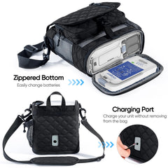 BAGSFY transparent top cover showing control visibility without opening