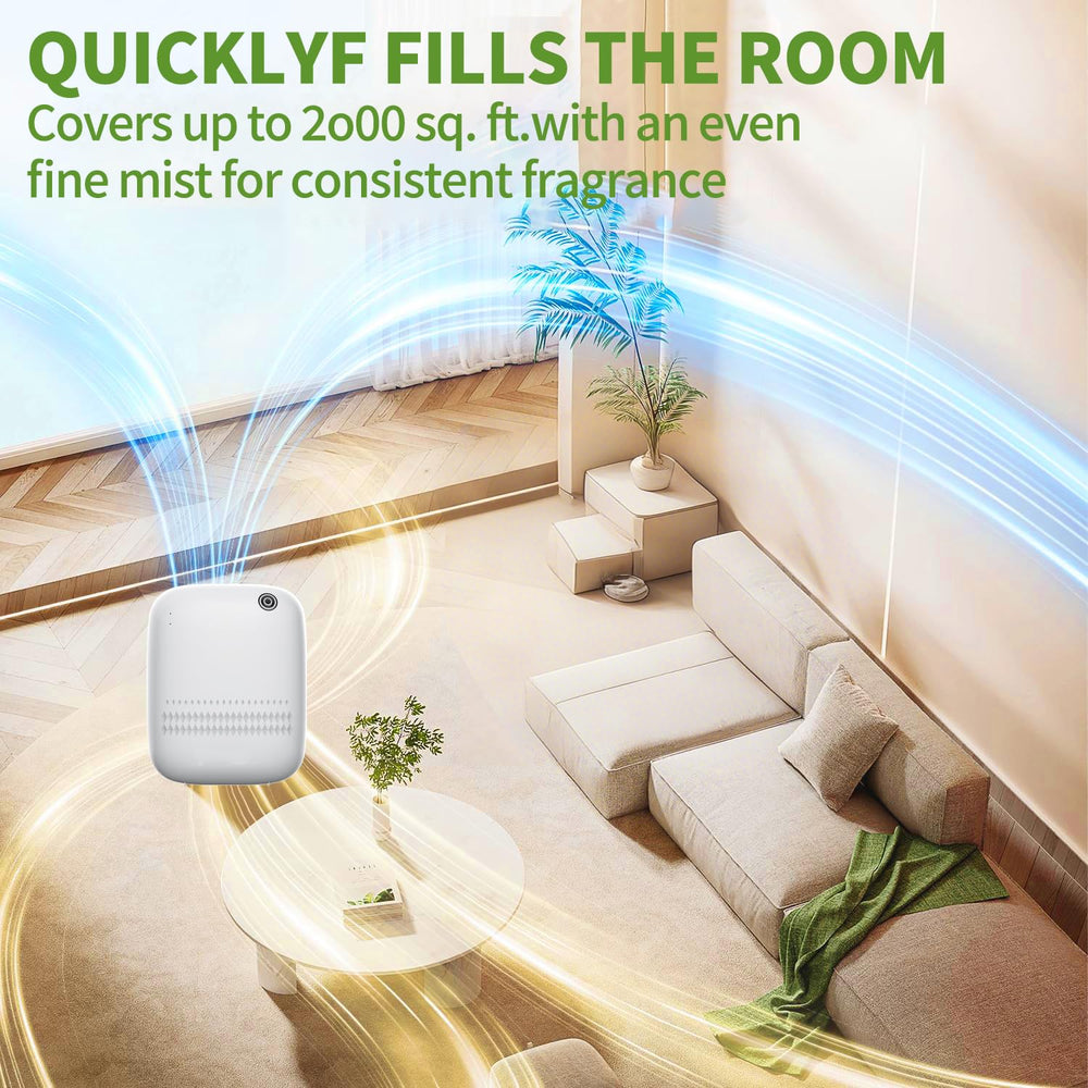 BAIESHIJI app controlled diffuser interface for customization