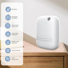 BAIESHIJI diffuser in a large room illustrating broad coverage