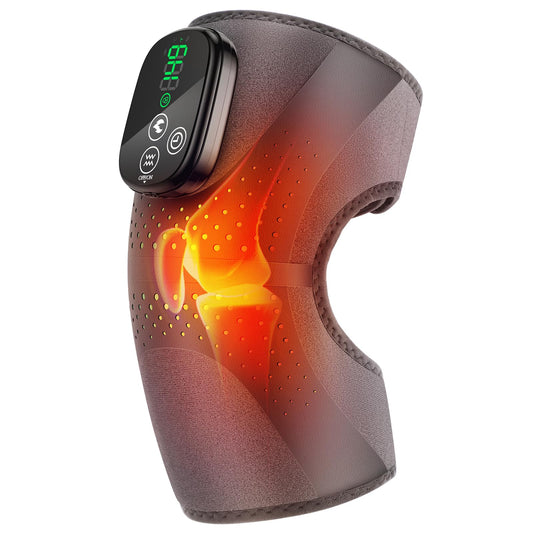 BAISEMAIN knee massager with heat shows ergonomic design for targeted knee relief