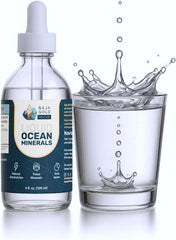 Baja Gold Liquid Ocean Mineral Drops bottle ready for hydration and flavor
