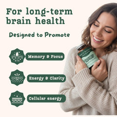 Baker's Botanics gummies on wooden surface, inviting easy daily supplementation.