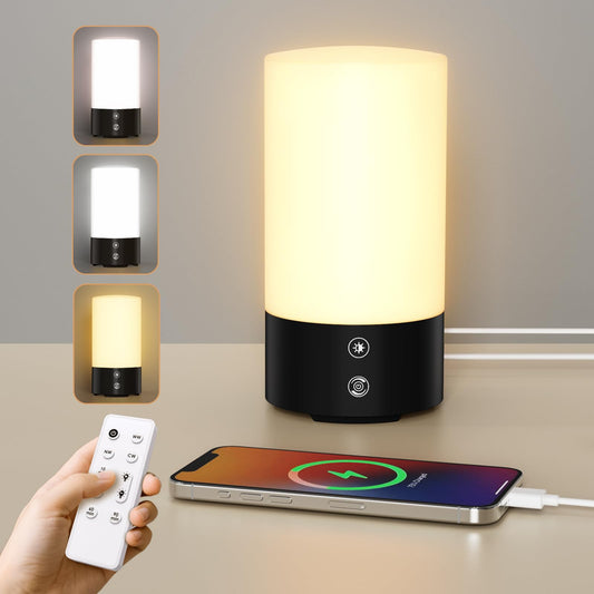 Bakzon Light Therapy Lamp front view showing 10,000 lux glow for bright mornings
