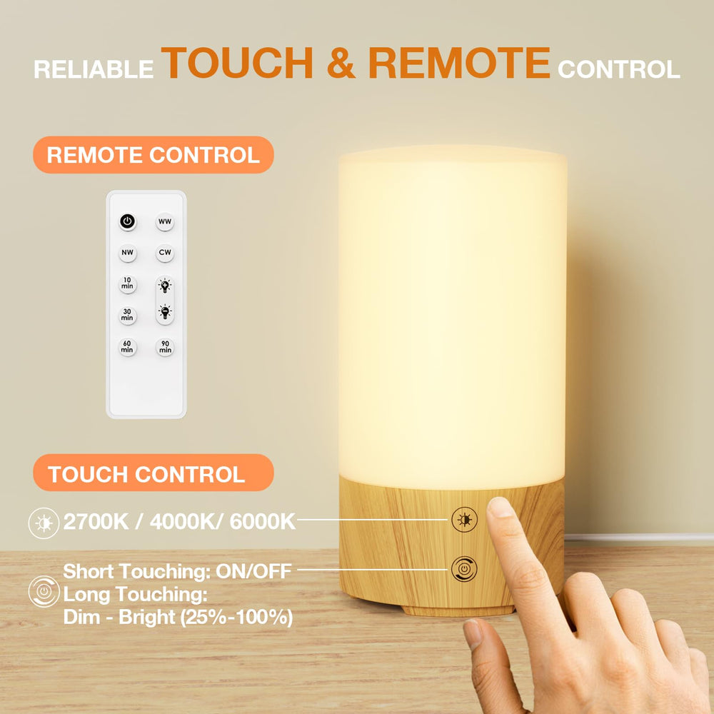 Bakzon remote control enables easy adjustments from a distance.