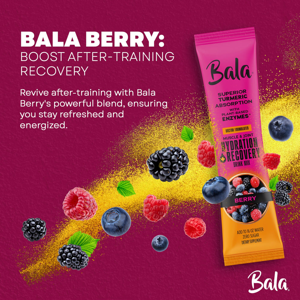 BALA enzyme blend with bromelain and papain enhances absorption during workouts