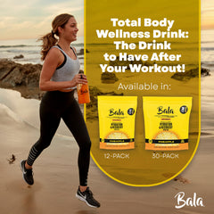 BALA zero-sugar electrolytes image conveys clean hydration without added sugar