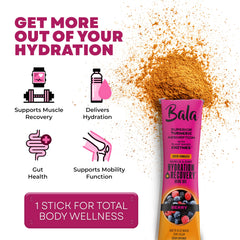 BALA zero-sugar electrolyte powder supports hydration without added sugar