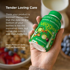 Balance of Nature capsules closeup reveals tidy powder encapsulation.