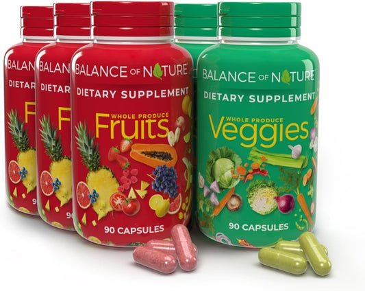 Balance of Nature Fruits bottle for daily nutrition