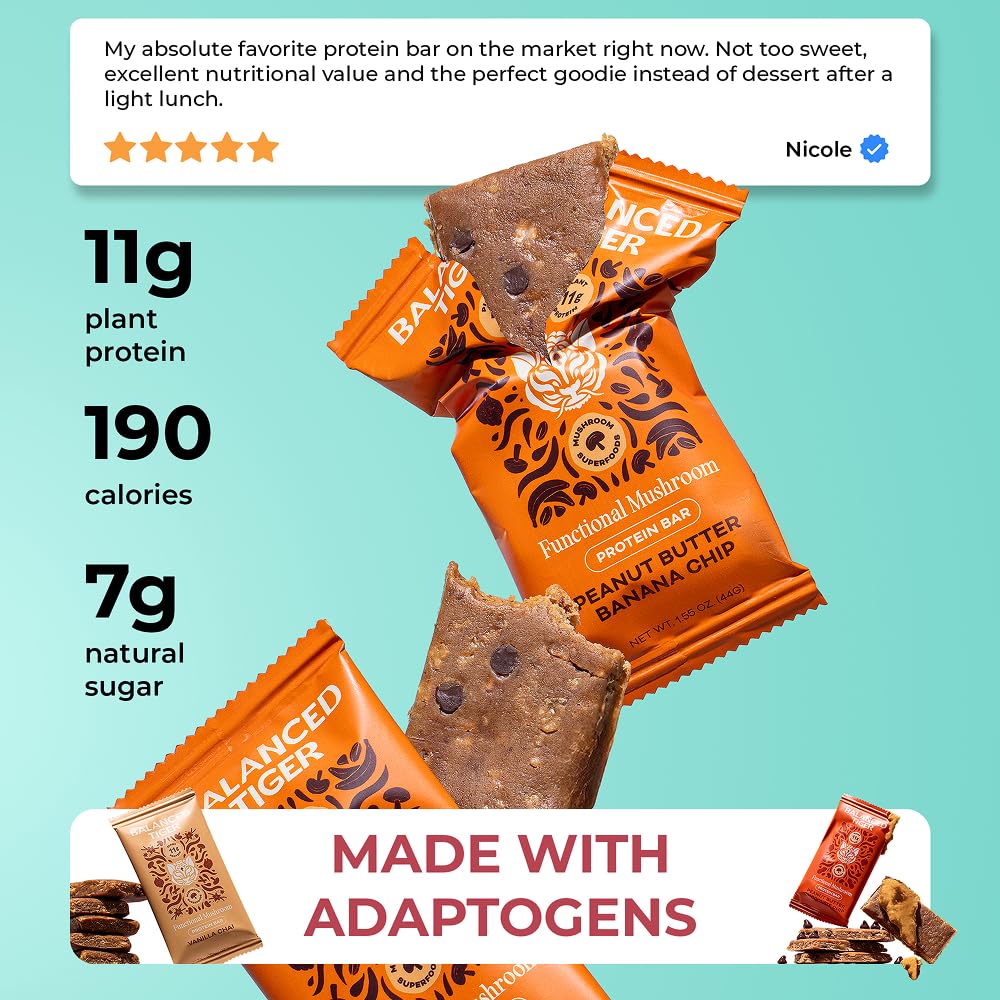 Balanced Tiger bars wrapped in recyclable packaging emphasizing sustainability