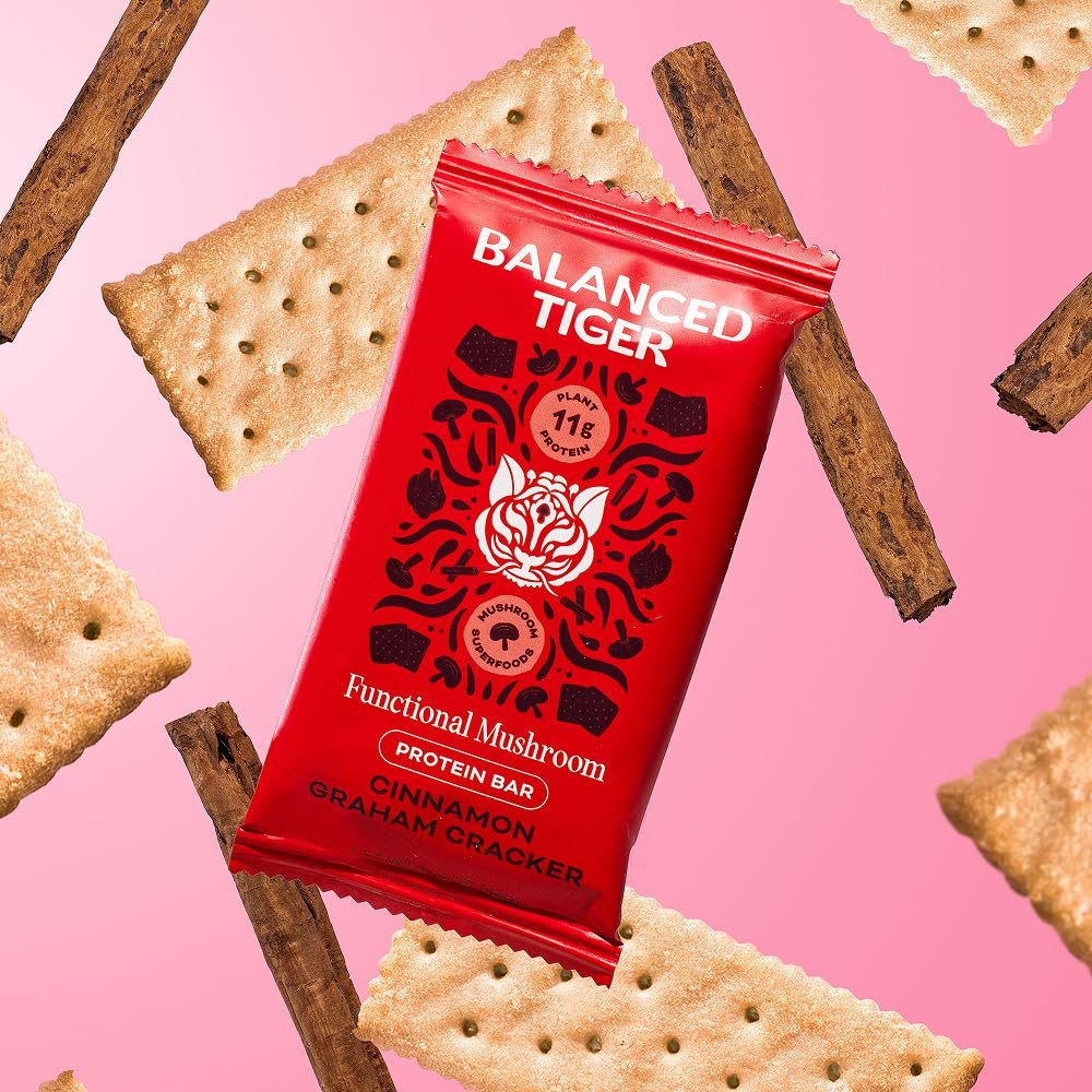Balanced Tiger adaptogens snack bar — satisfying, balanced energy