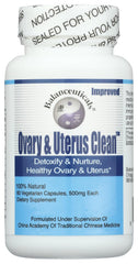 Balanceuticals Ovary & Uterus Clean bottle front promotes daily wellness with herbal balance.
