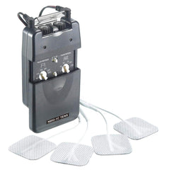 Balego Travel Dual Channel device shown for targeted pain relief on the go.