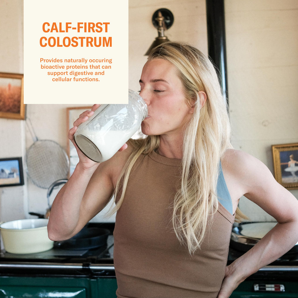 Ballerina Farm prebiotic fiber blends easily into smoothies.