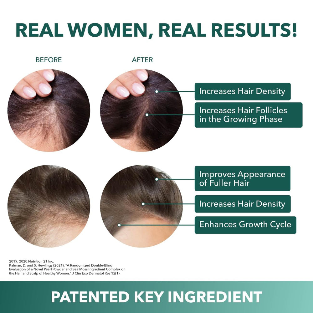 Balmbare Revive bottle label view shows organic, vegan ingredients for hair wellness support