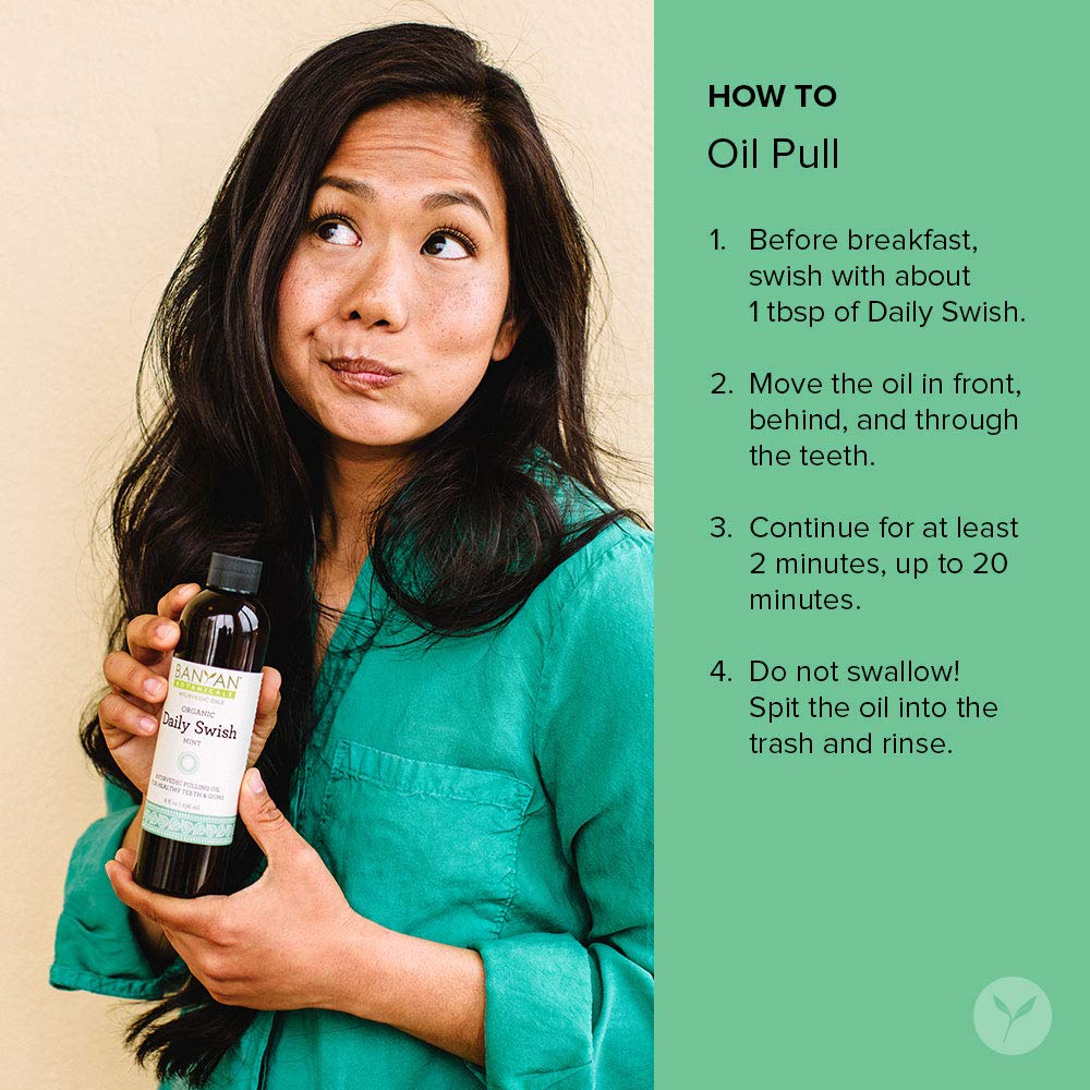 Banyan Botanicals on-hand packet held in palm signals travel-friendly care.