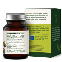 Banyan Botanicals bottle on kitchen counter for easy daily urinary support routine.