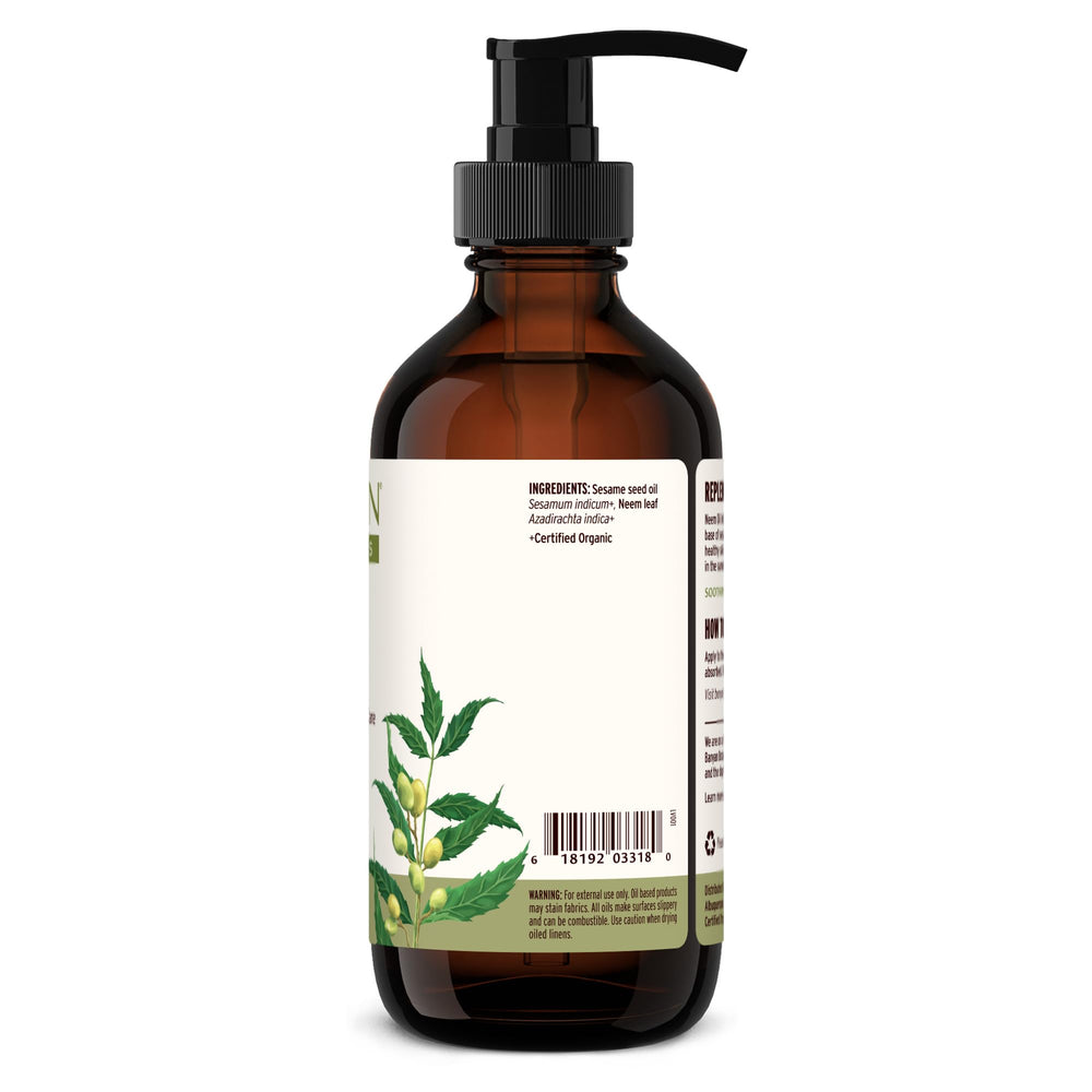 Skincare use case for cooling balance with Neem Oil.