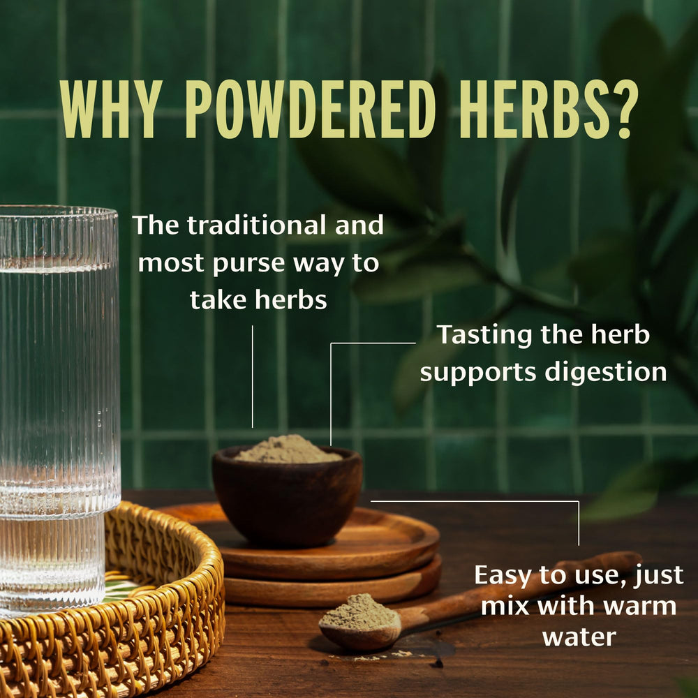 Label detail highlights organic certification and fair trade sourcing for Banyan Botanicals.