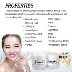 BAO FU LING Cream absorbs quickly on irritated skin areas